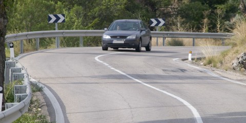 Peligros en carreteras convencionales